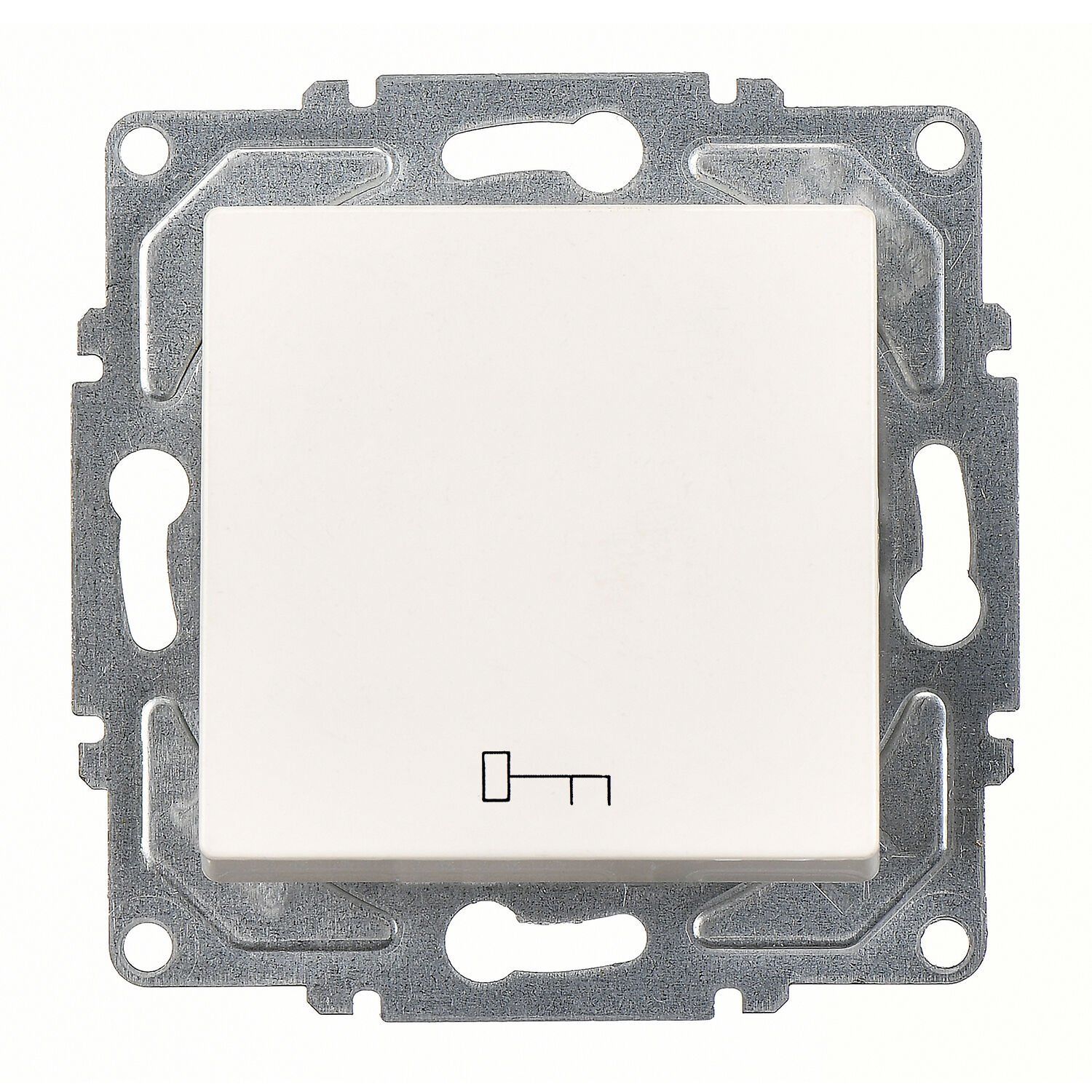 Günsan Eqona Fildişi Beyazı Vidalı Kapı Otomatiği 10AX 250V