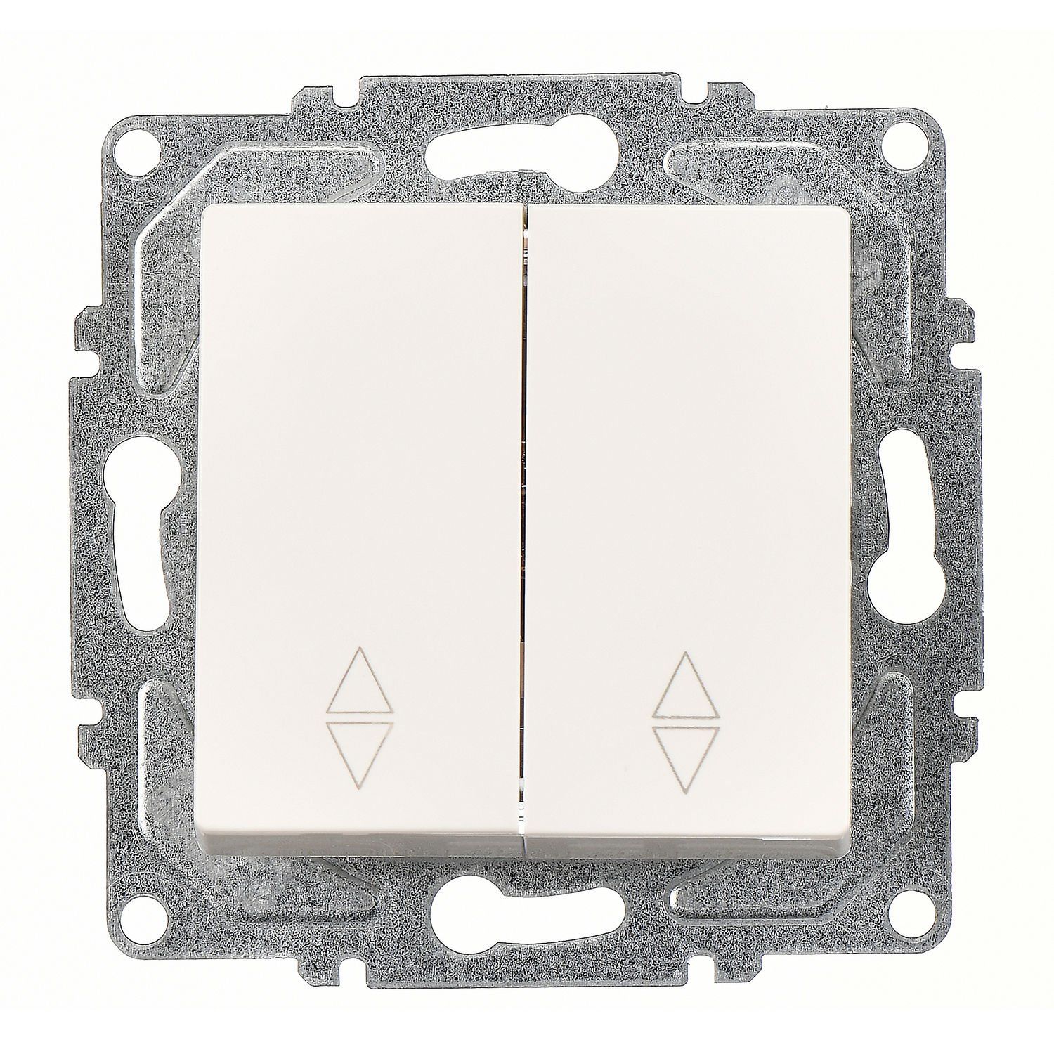 Günsan Eqona Fildişi Beyazı Vidalı Komütatör Vavien Anahtar 10AX 250V