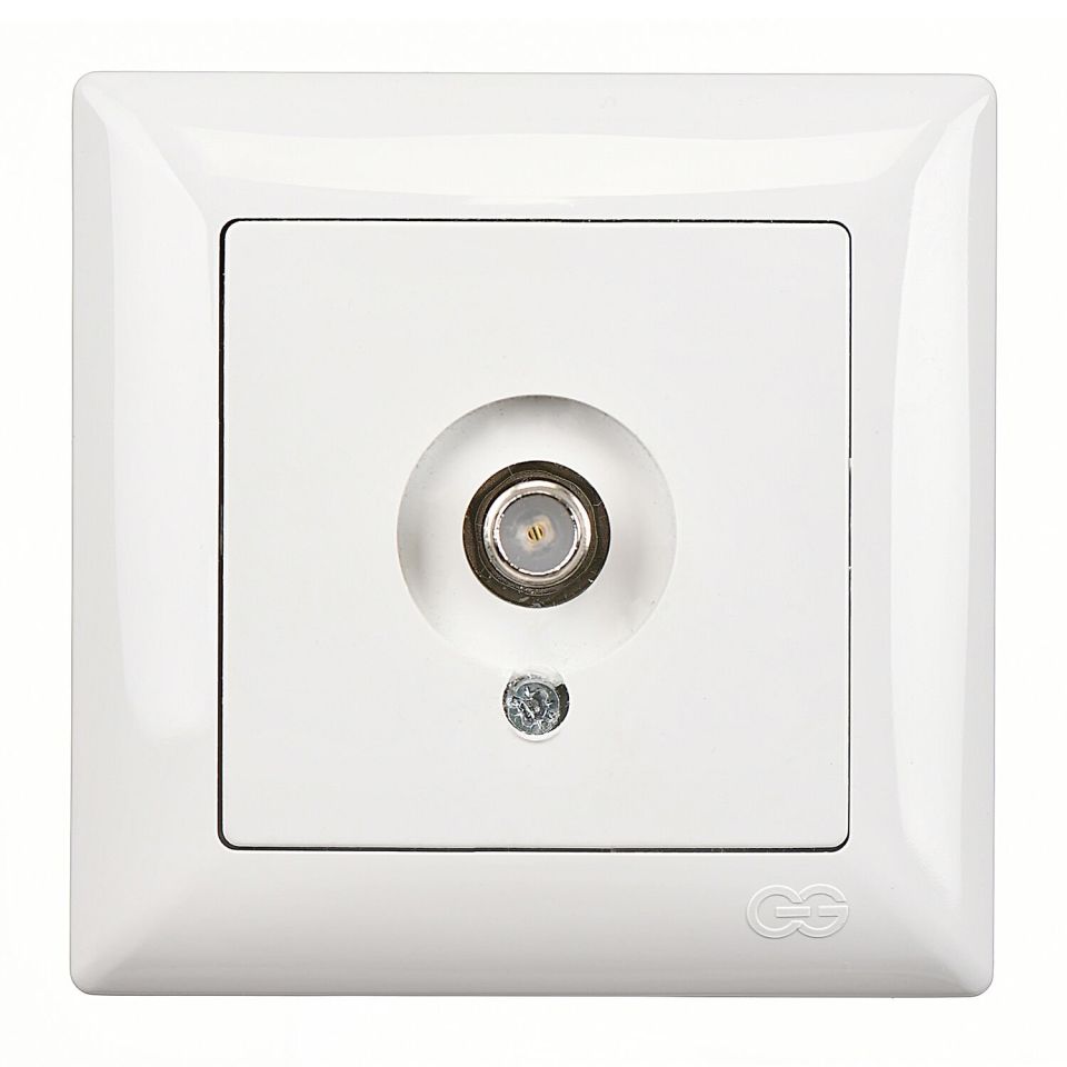 Günsan Visage Tekli Uydu Prizi Eko Beyaz