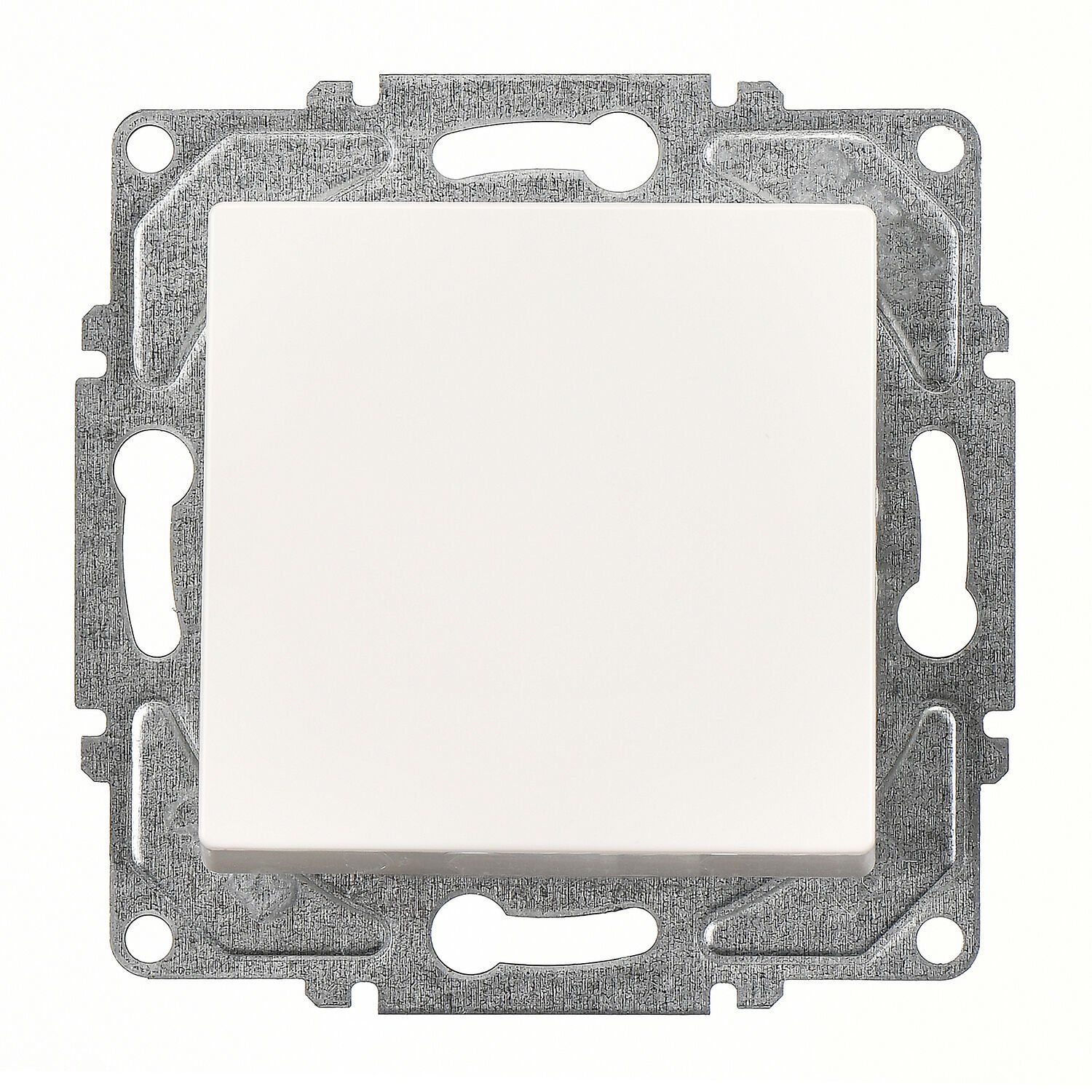 Günsan Eqona Fildişi Beyazı Vidalı Anahtar - 10AX 250V