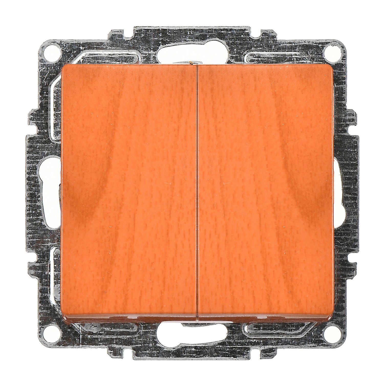 Günsan Visage Meşe Vidalı Komütatör Anahtar 10AX 250V