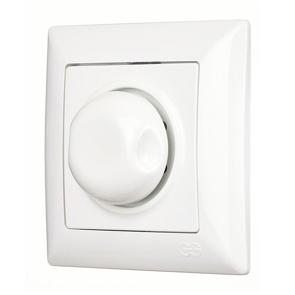 Günsan Visage Işıklı Dimmer 1000VA Beyaz