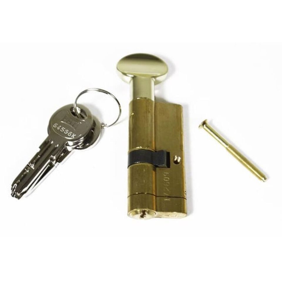 164 Ktb Sm Tuzaklı Sistem Çelik Pimli Mandallı Silindir - Nikel