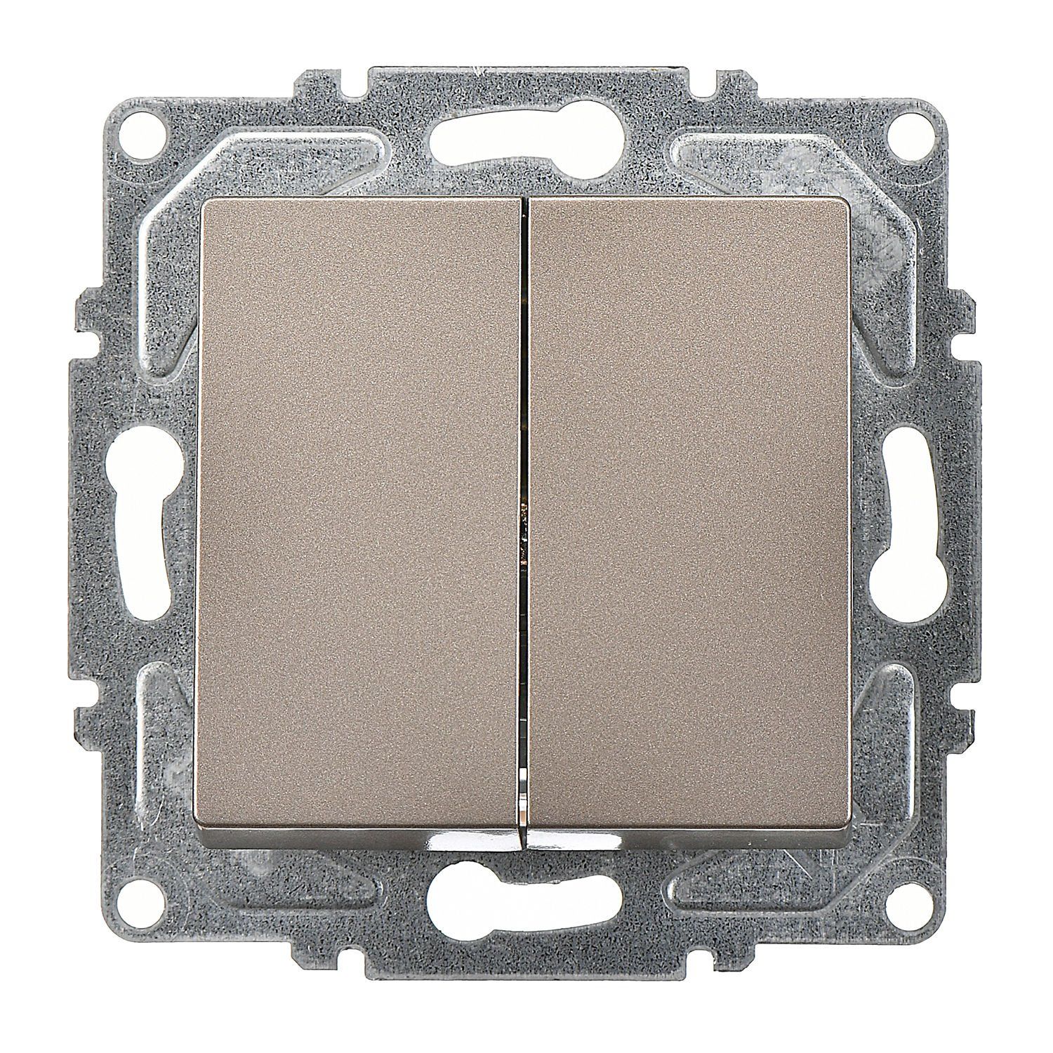 Günsan Eqona Mocha Klipsli Komütatör 10AX 250V