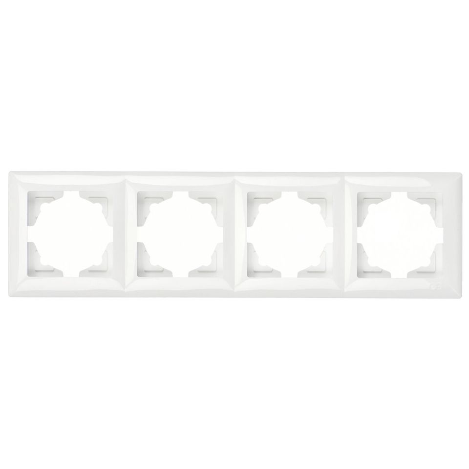 Günsan Visage Beyaz Dörtlü Çerçeve