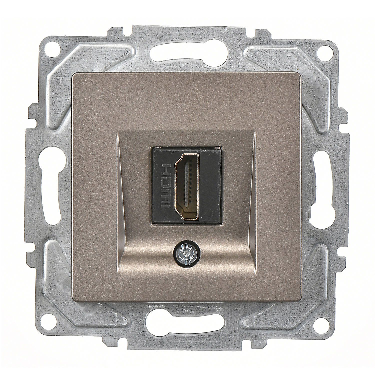 Günsan Eqona Mocha Vidalı HDMI Prizi