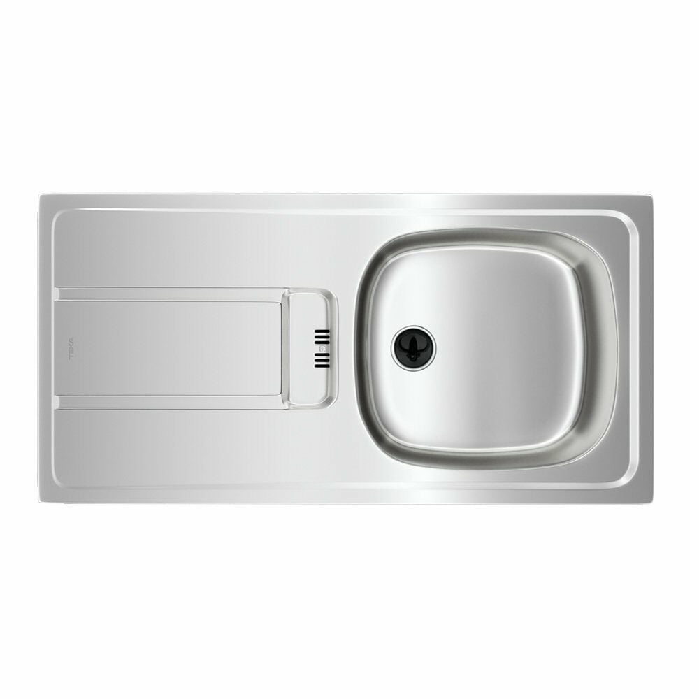 Gravity 45 Mikro Keten Dokulu Tek Gözlü Sağ Damlalıklı Eviye (.115120043)