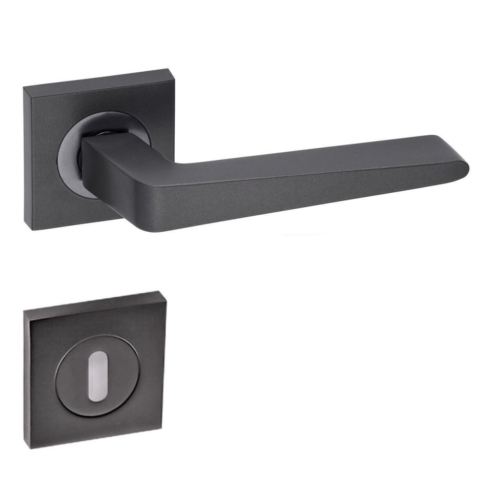 ARPAT PORTO SİYAH İTALYAN KARE ROZETLİ ALÜMİNYUM