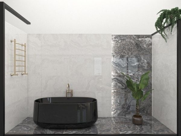 Macig Moon White Black 60X120