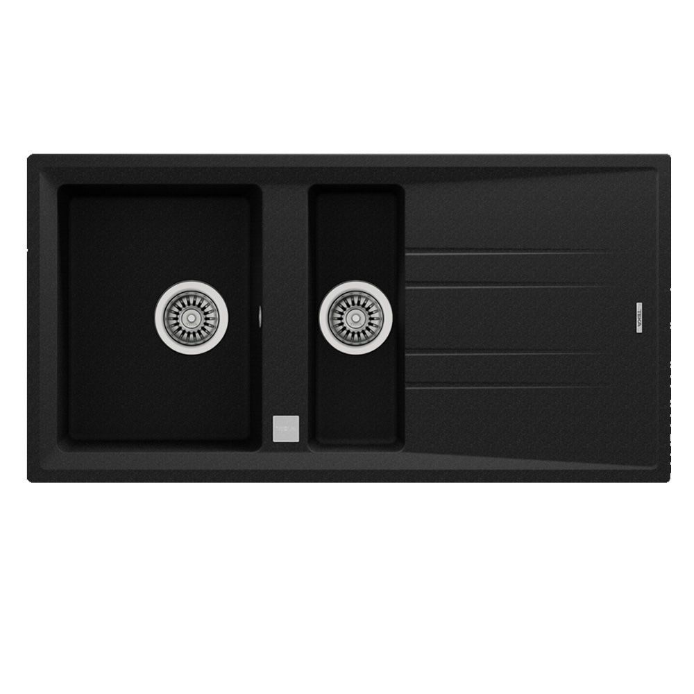 TEKA STONE 60 B-TG 1 1/2B 1D AUTO WST METALLIC SİYAH EVYE