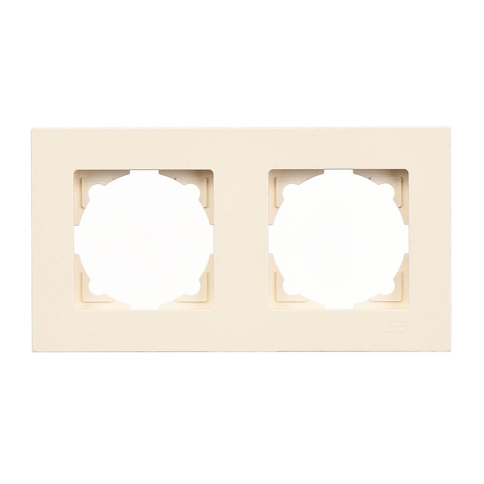 Günsan Eqona Krem İkili Çerçeve
