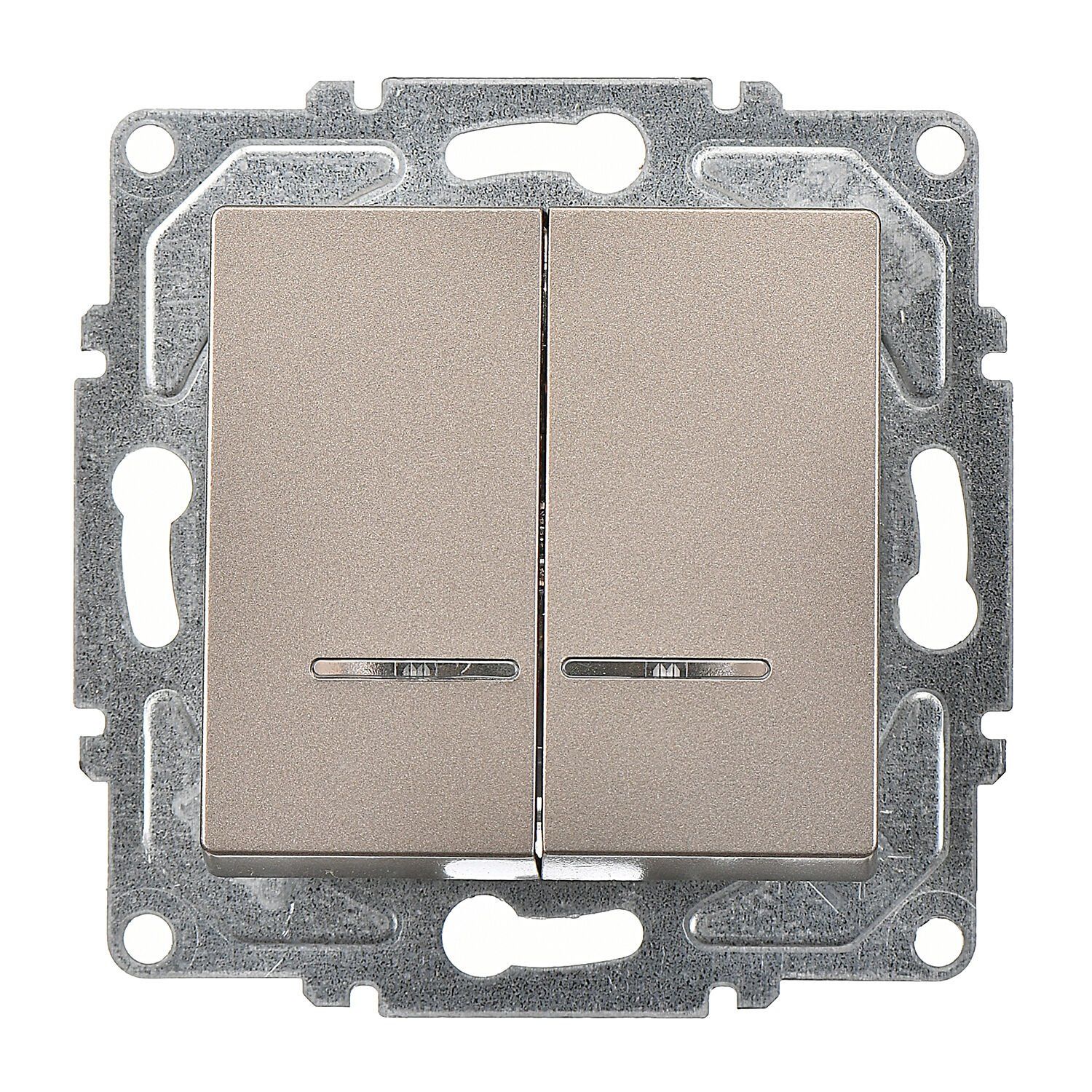 Günsan Eqona Mocha Vidalı Eqona Işıklı Komütatör