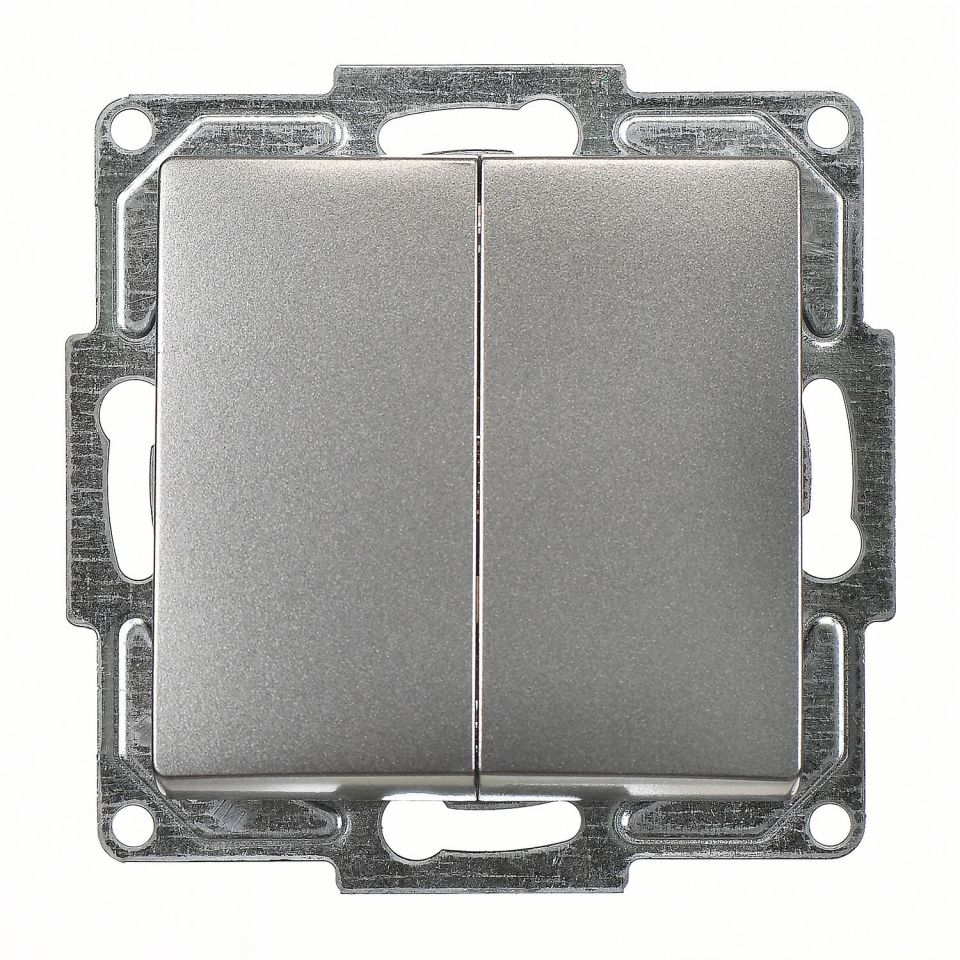 Günsan Visage Füme Vidalı Komütatör Anahtar 10AX 250V