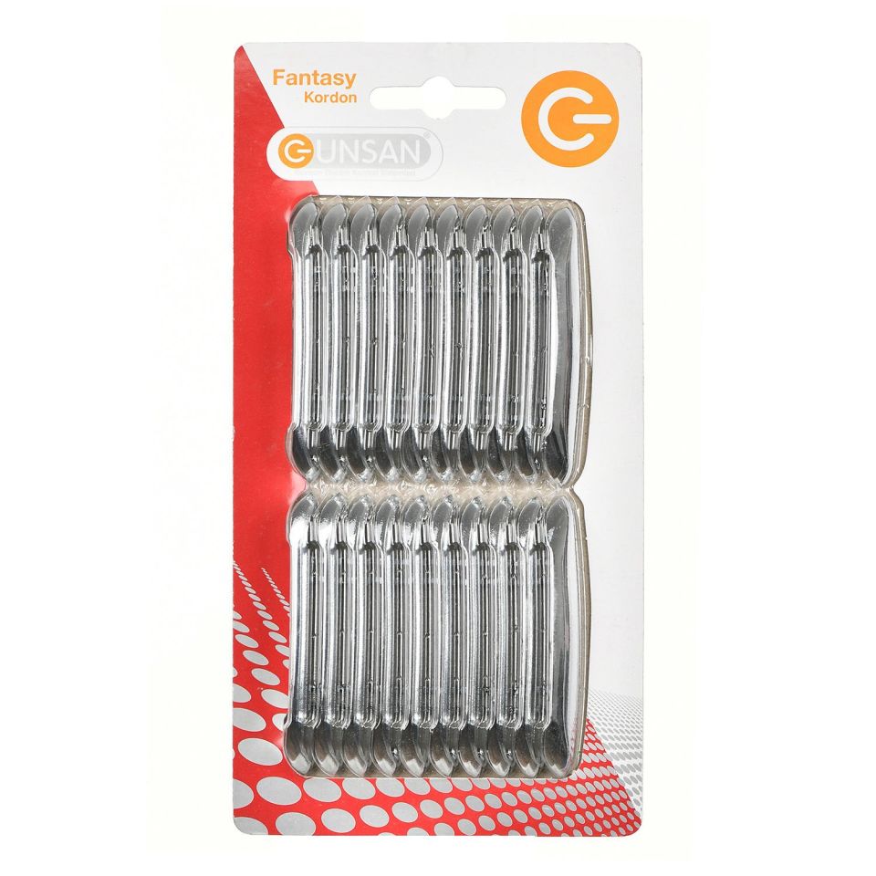 Günsan Fantasy Gümüş Kordon Anahtar Priz