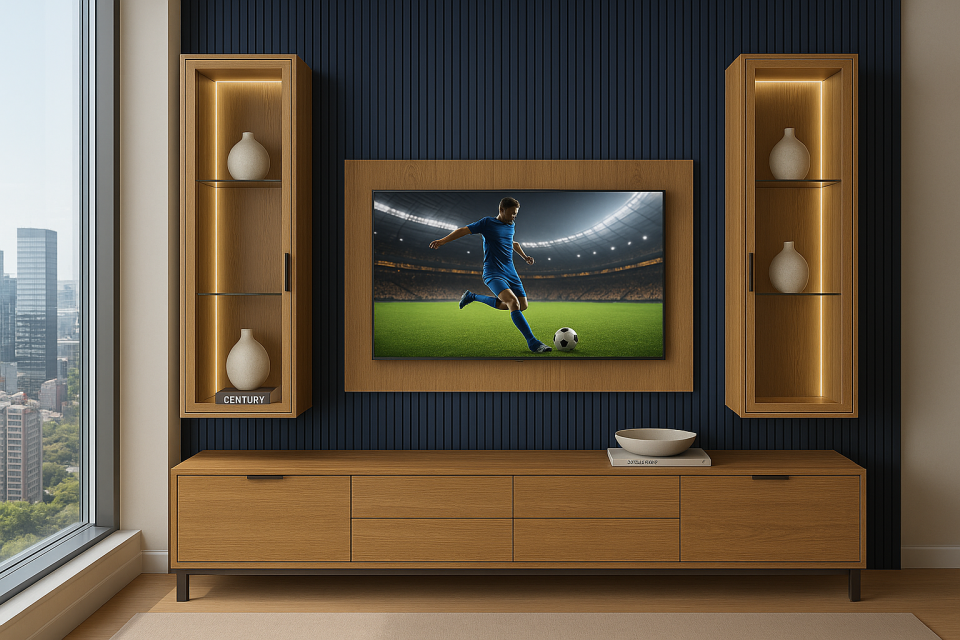 TV Ünitesi Villa Konsepti