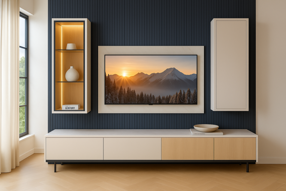 TV Ünitesi Villa Konsepti