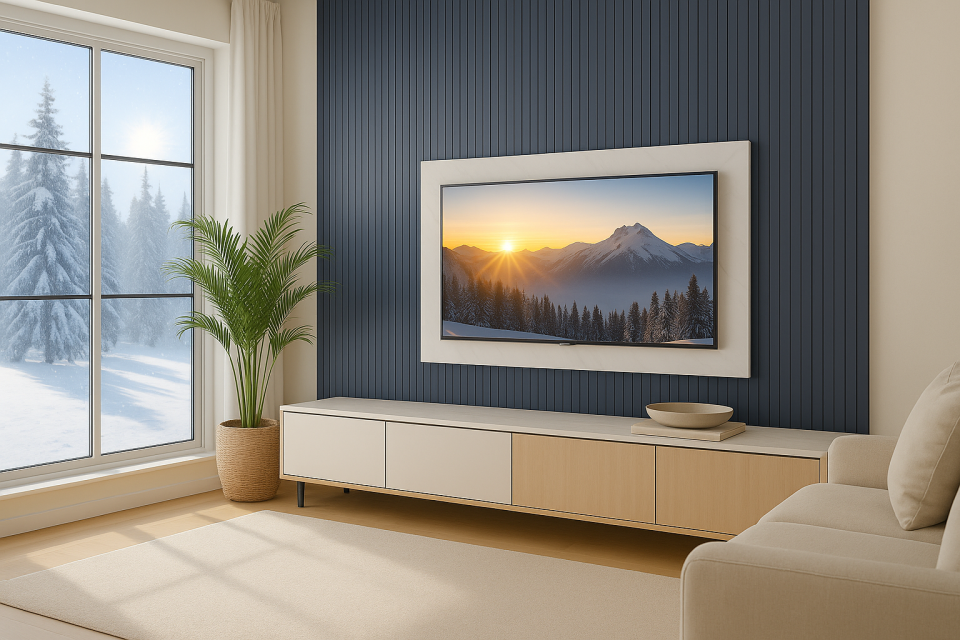 TV Ünitesi Villa Konsepti