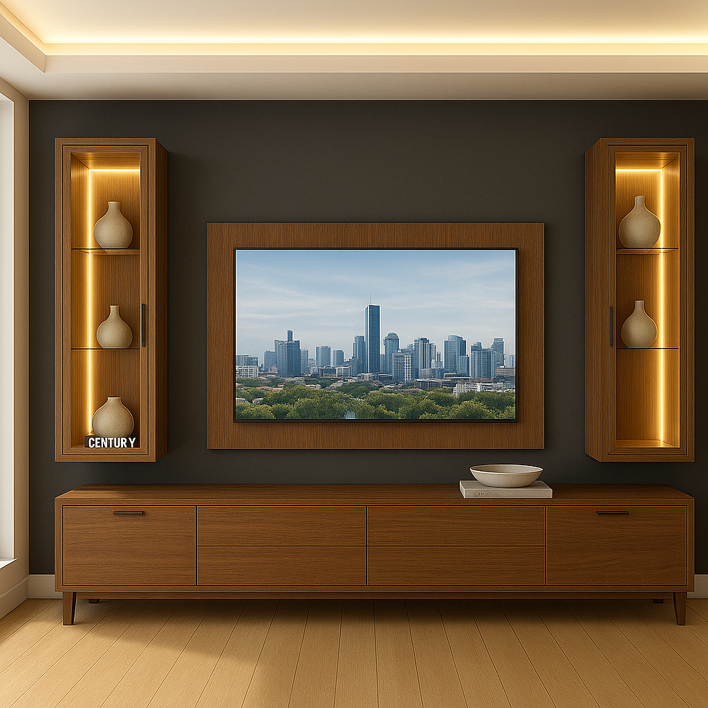 TV Ünitesi Villa Konsepti