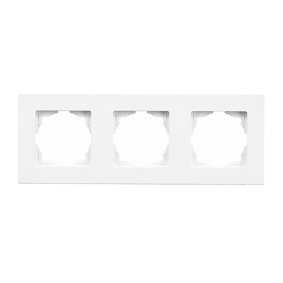 Günsan Eqona Beyaz Üçlü Çerçeve
