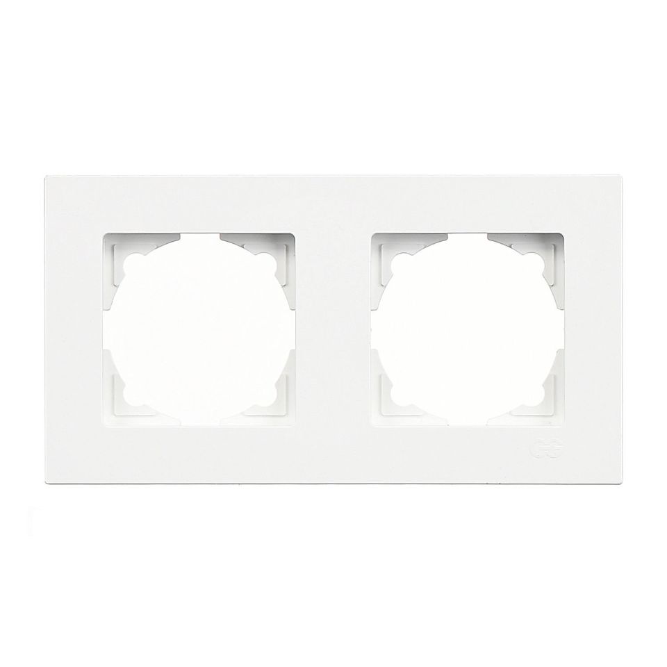 Günsan Eqona Beyaz İkili Çerçeve