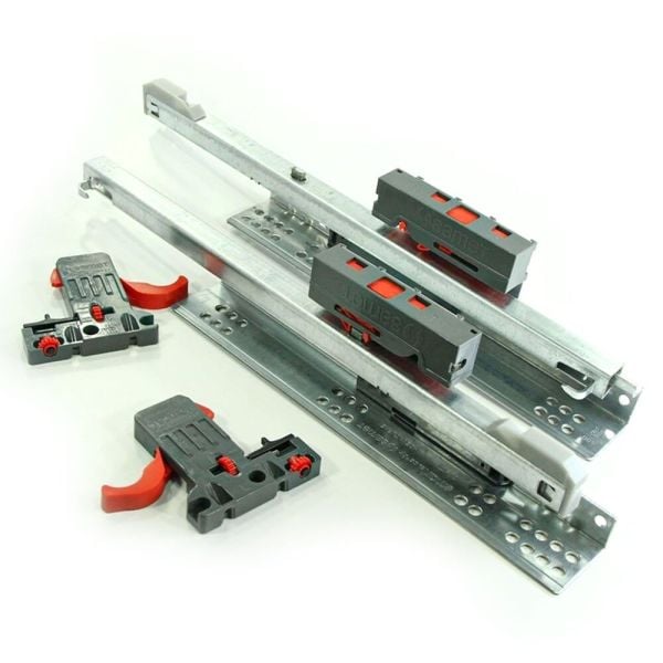 Slide Push Open 30 Cm Tam Açılım Çekmece Ray Mandal Dahil