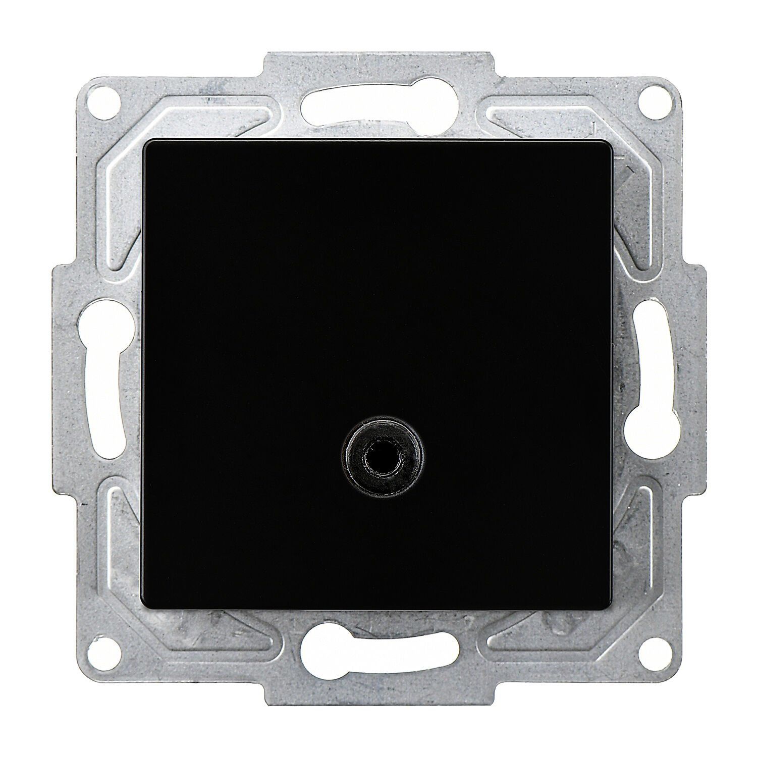 Günsan Eqona Metalik Siyah Vidalı Kulaklık Jakı