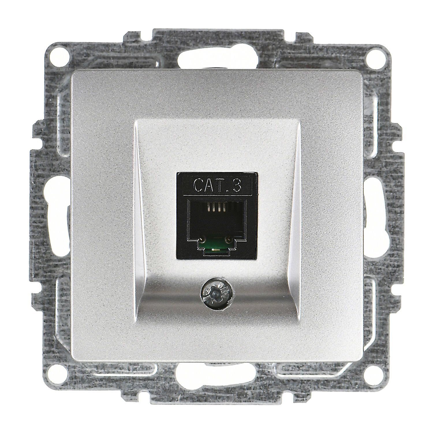 Günsan Visage Nümeris Telefon Prizi (Cat3) Gümüş