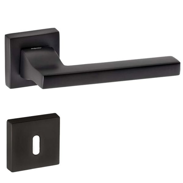 DOĞANLAR TURKUAZ MAT SİYAH KAPI KOLU