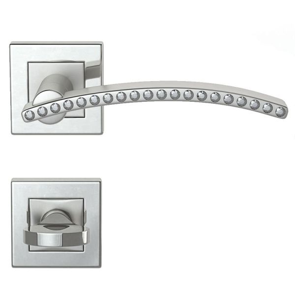 CONDI 503KT SATEN KROM ROZETLI KAPI KOLU