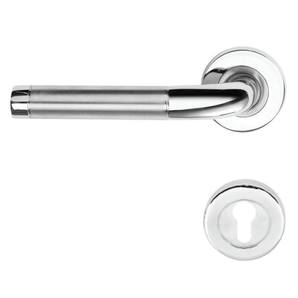 CONDI 203L SATEN KROM ROZETLI KAPI KOLU