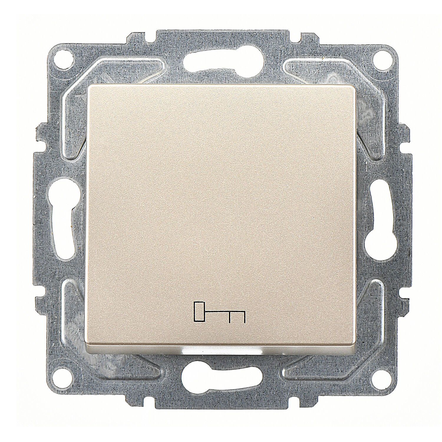 Günsan Eqona Metalik Bej Klipsli Kapı Otomatiği 10AX 250V