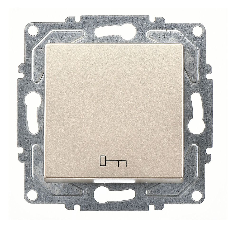 Günsan Eqona Metalik Bej Klipsli Kapı Otomatiği 10AX 250V