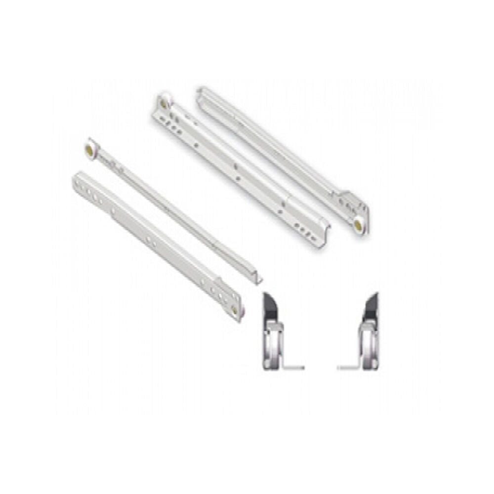 Standart Çekmece Kızağı Dolap Çekmece Rayı Beyaz 60cm 1 Takım (y-çk-60ps)