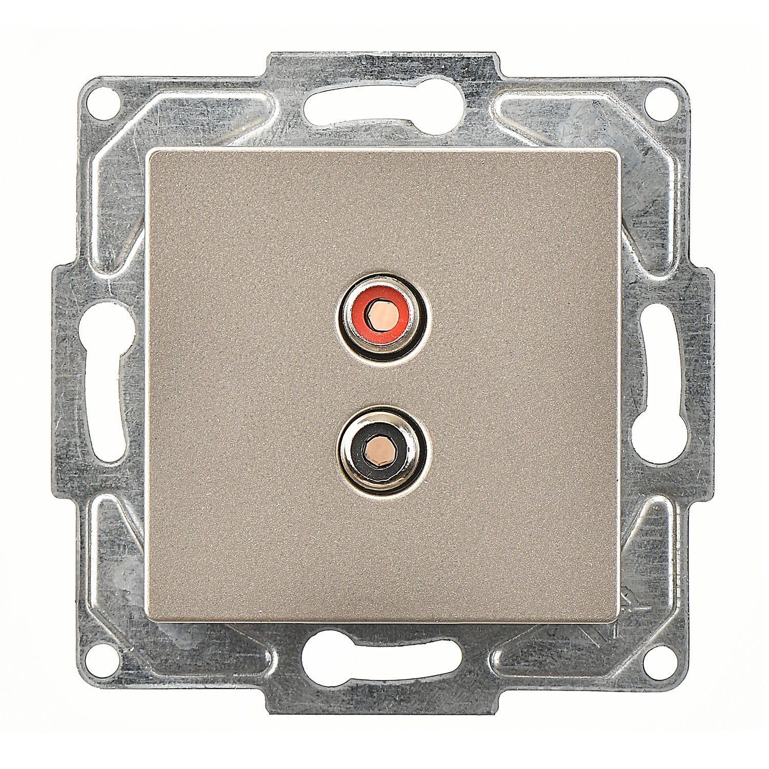 Günsan Eqona Metalik Bej Vidalı Müzik Yayın Prizi