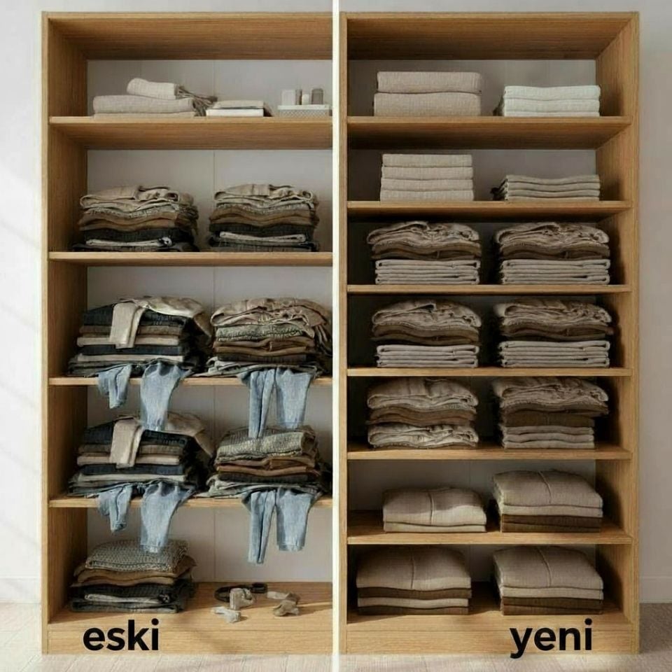 Dolap İçi Raf Özel Ölçü