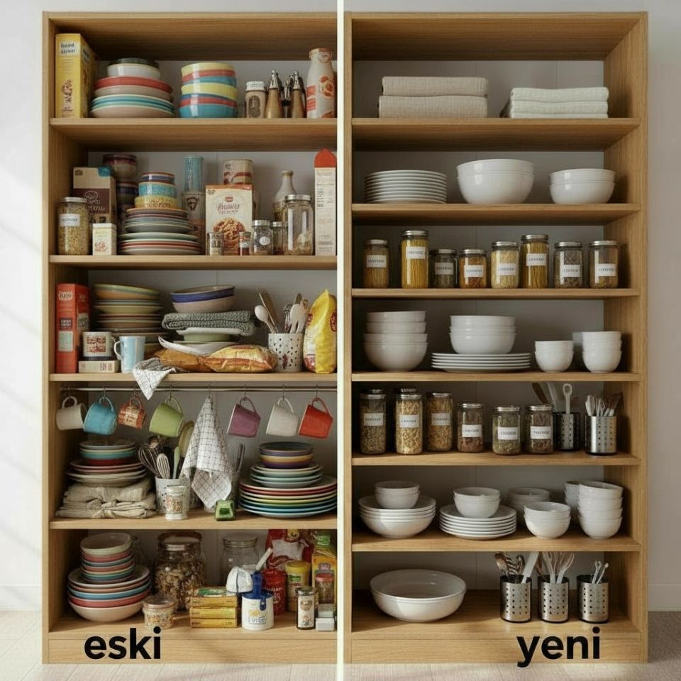 Dolap İçi Raf Özel Ölçü