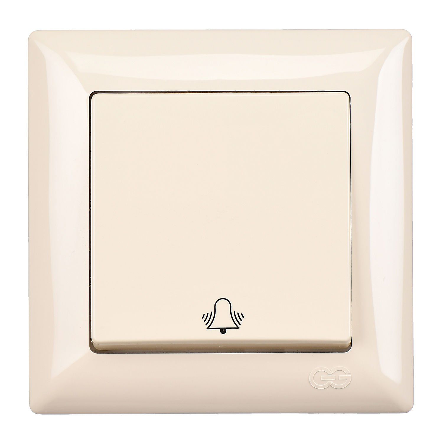 Günsan Visage Zil Butonu (klipsli) Krem