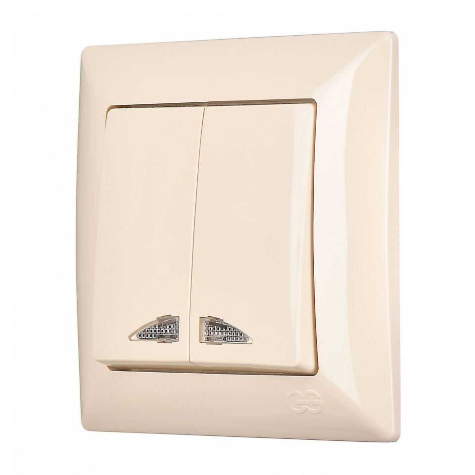 Günsan Visage Işıklı Komütatör (klipsli) Krem