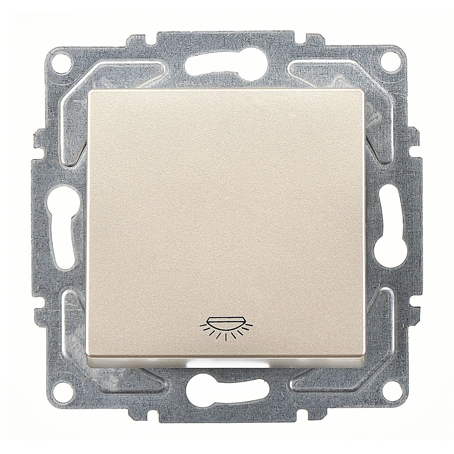 Günsan Eqona Metalik Bej Vidalı Liht - 10AX 250V