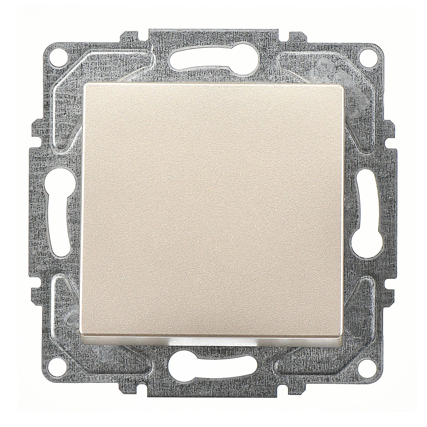 Günsan Eqona Metalik Bej Vidalı Anahtar - 10AX 250V