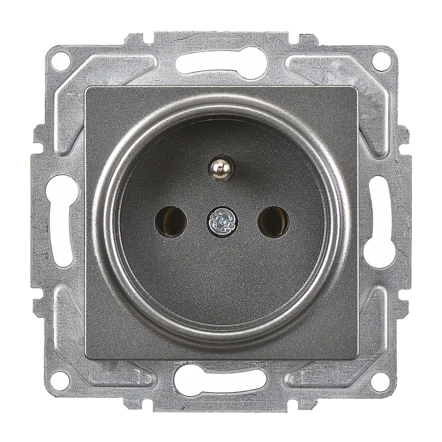 Günsan Eqona Füme UPS Priz - 16A 250V - Klipsli