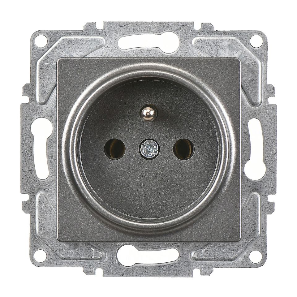 Günsan Eqona Füme UPS Priz - 16A 250V - Klipsli