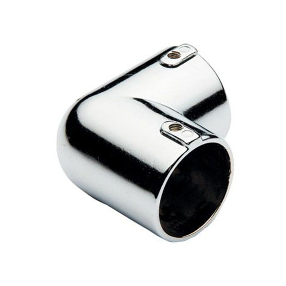 L Boru Flanşı Vidalı Krom Q25