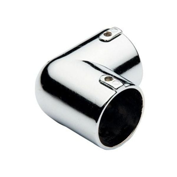 L Boru Flanşı Vidalı Krom Q25