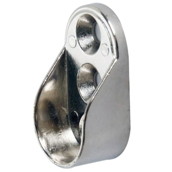 Mini Oval Askı Flanşı Düz Nikel 15x29( 2 Adet )