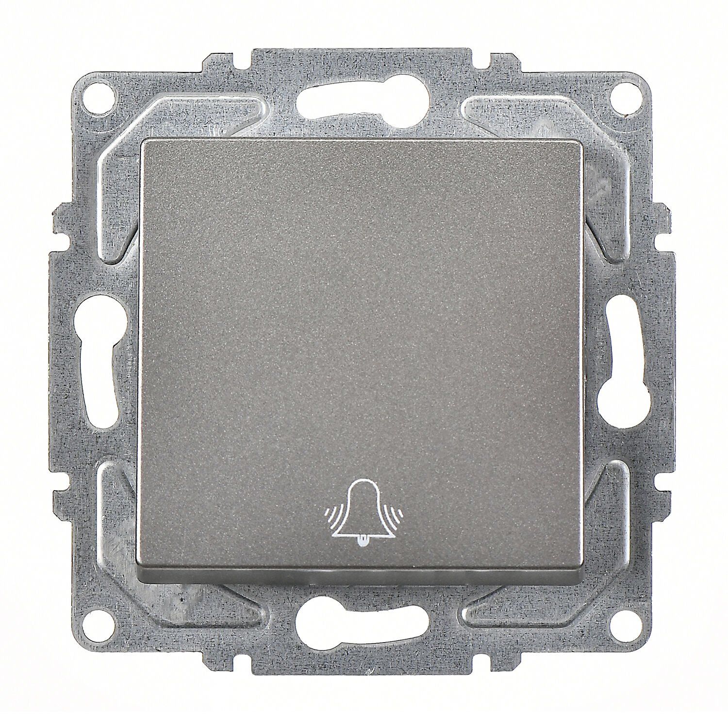 Günsan Eqona Füme Klipsli Zil Butonu - 10AX 250V