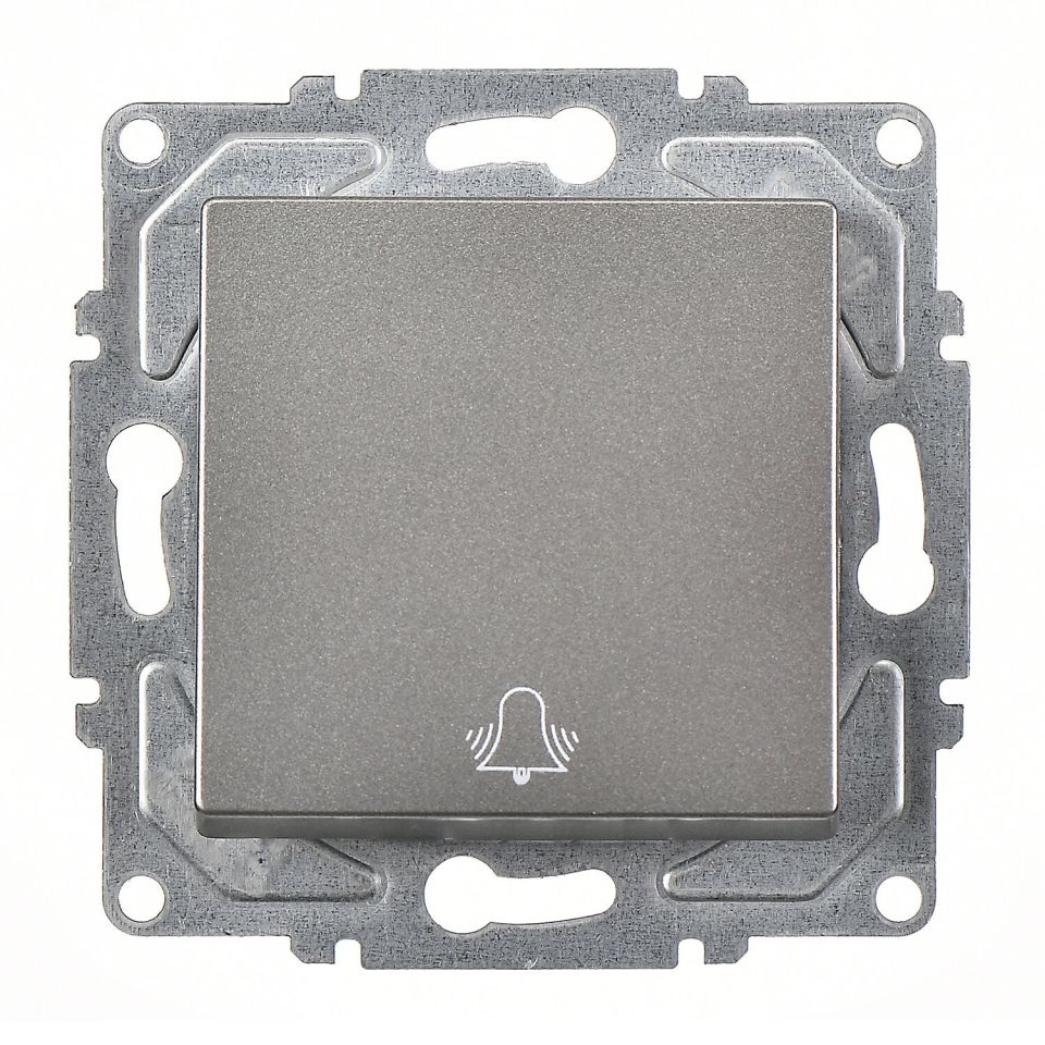 Günsan Eqona Füme Klipsli Zil Butonu - 10AX 250V