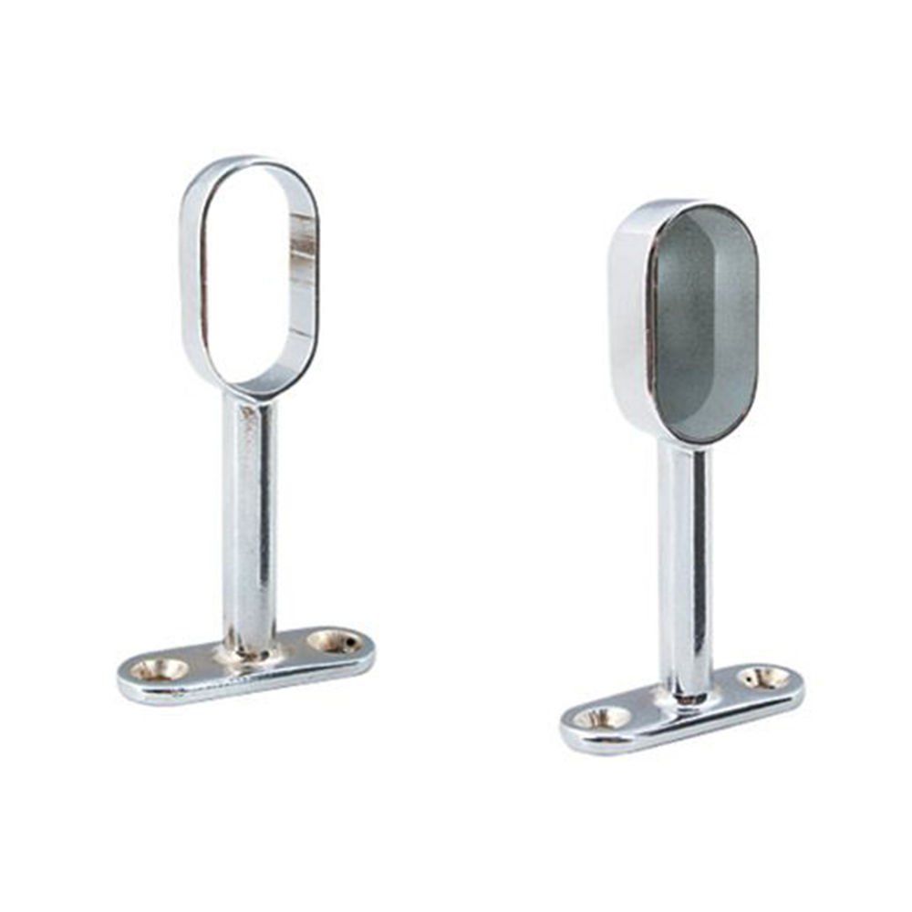 Oval Ayaklı Flanş Açık Krom 15x29( 2 Adet )