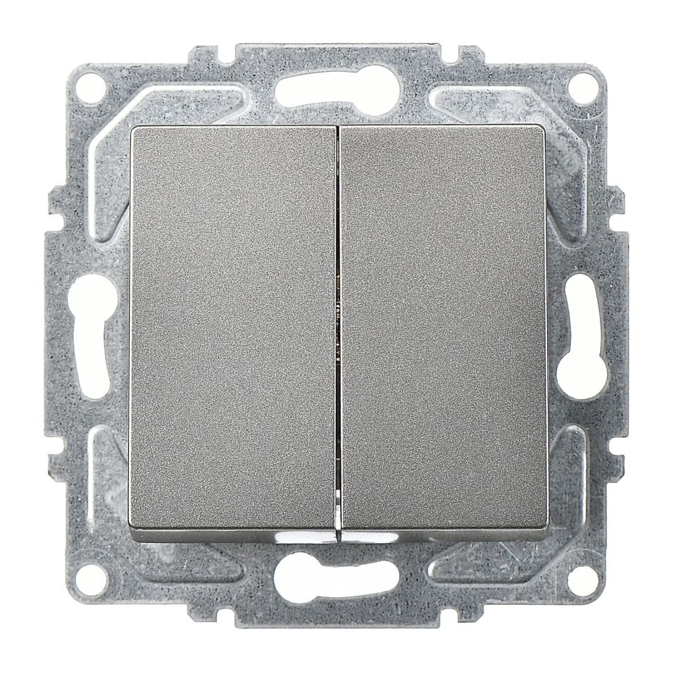 Günsan Eqona Füme Klipsli Komütatör 10AX 250V