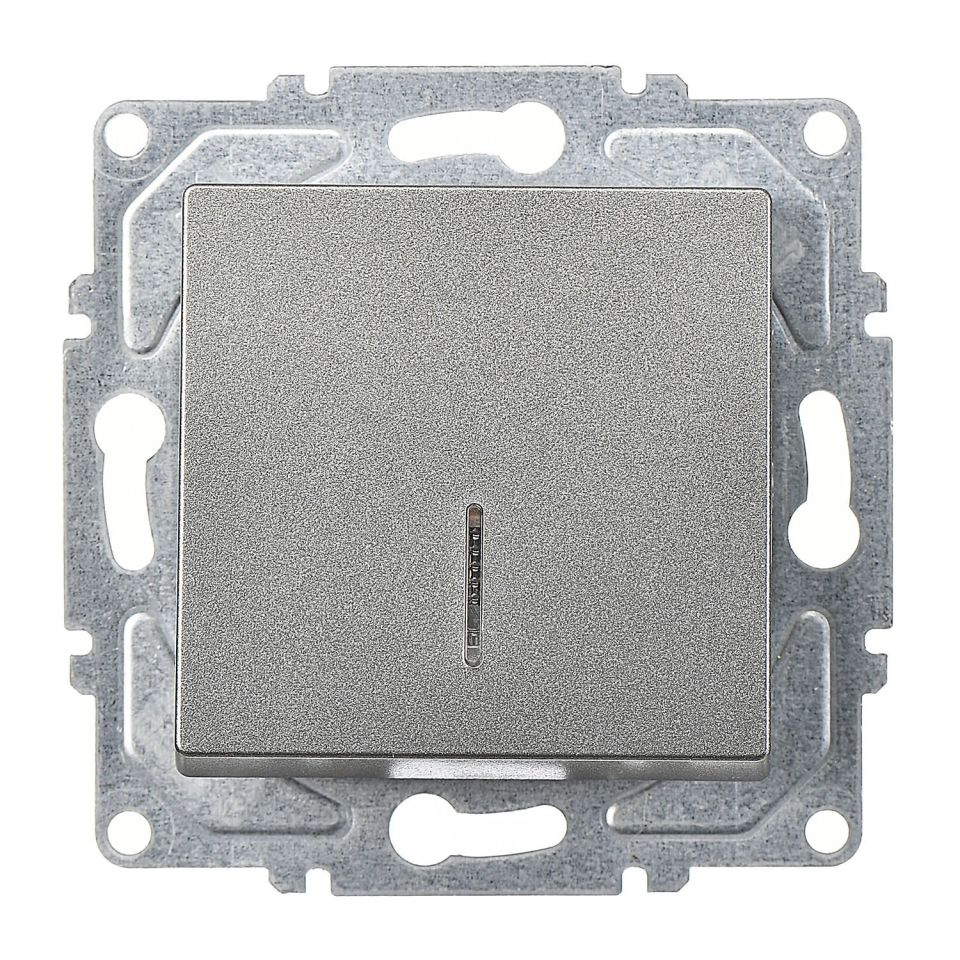 Günsan Eqona Füme Klipsli Eqona Işıklı Anahtar